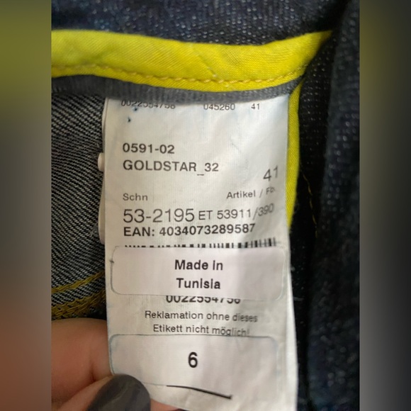 Rosner Gold Star Jeans Size 6 - Picture 4 of 6